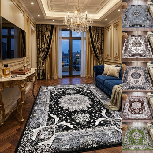 Non slip traditional luxury - traditional,