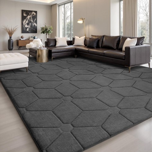 Fluffy rugs large shaggy rug - large,