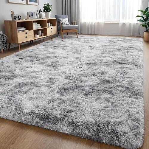Fluffy rugs large shaggy - fluffy,