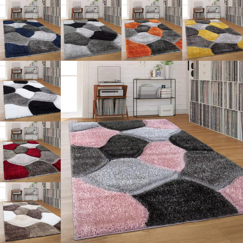 New modern large shaggy rugs - new,
