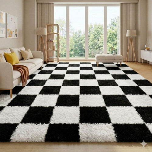 Fluffy rug large - rug, shaggy